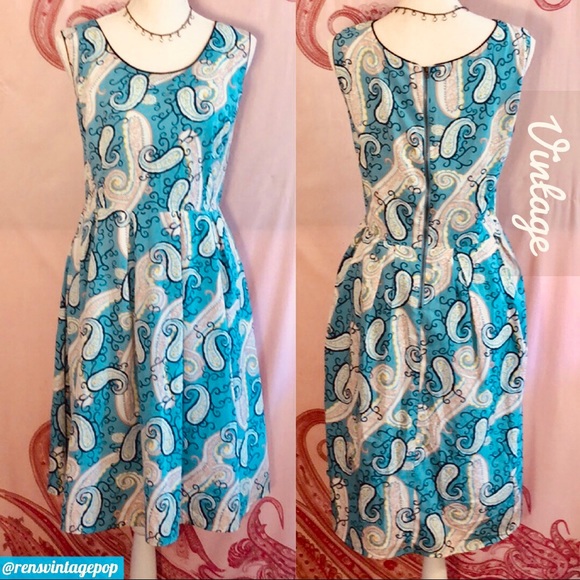 Vintage Dresses & Skirts - Sunny California Girl Silk SunDress